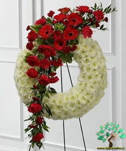 تاج گل طبیعی NFC26 Natural flower crown
