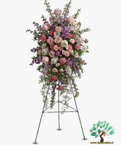 تاج گل طبیعی NFC33 Natural flower crown