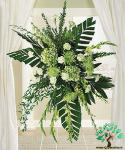 تاج گل طبیعی NFC48 Natural flower crown