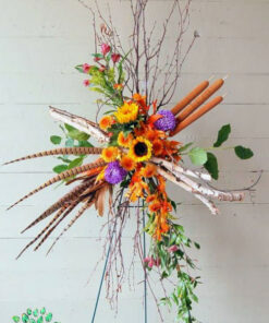 تاج گل طبیعی NFC55 Natural flower crown