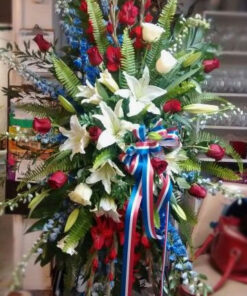 تاج گل طبیعی NFC57 Natural flower crown