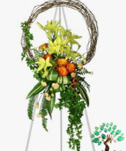 تاج گل طبیعی NFC61 Natural flower crown