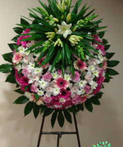 تاج گل طبیعی NFC66 Natural flower crown