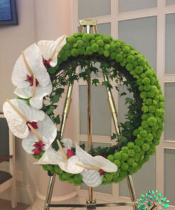 تاج گل طبیعی NFC9 Natural flower crown