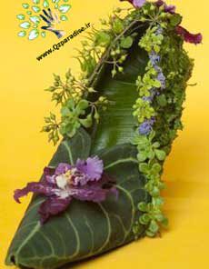 کفش عروس FS13 Flower-shoes