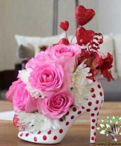 کفش عروس FS47 Flower-shoes