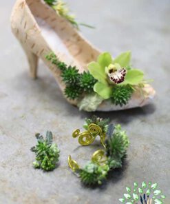 کفش عروس FS50 Flower-shoes