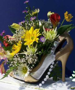 کفش عروس FS52 Flower-shoes