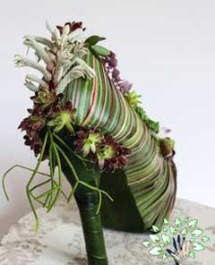 کفش عروس FS54 Flower-shoes