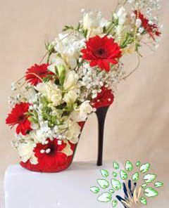 کفش عروس FS63 Flower-shoes