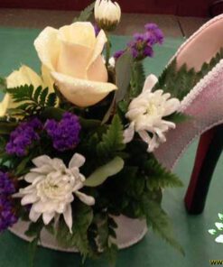 کفش عروس FS81 Flower-shoes