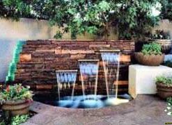 آبنما دیواری فضای بازOW12 Outdoor Waterfalls