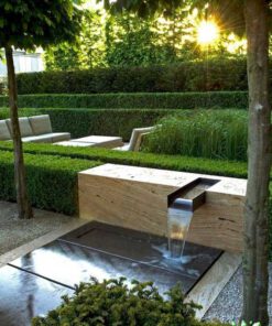 آبنما دیواری فضای بازOW33 Outdoor Waterfalls