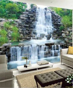 آبنما دیواری فضای بازOW39 Outdoor Waterfalls