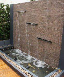 آبنما دیواری فضای بازOW42 Outdoor Waterfalls
