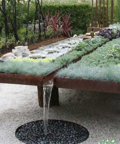 آبنما دیواری فضای بازOW45 Outdoor Waterfalls