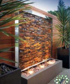 آبنما دیواری فضای بازOW46 Outdoor Waterfalls