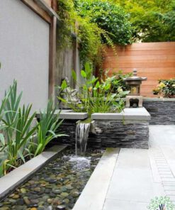 آبنما دیواری فضای بازOW49 Outdoor Waterfalls