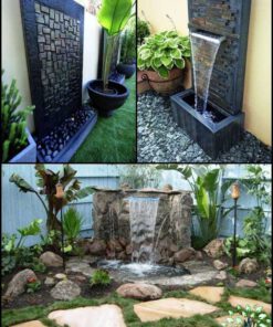 آبنما دیواری فضای بازOW6 Outdoor Waterfalls