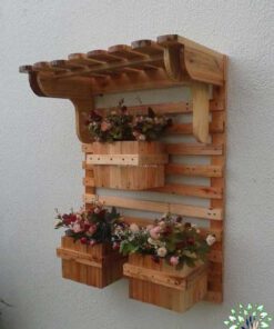 استند دیواری چوبی WWS80 Wooden Wall Stand