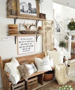 استند دیواری چوبی WWS122 Wooden Wall Stand