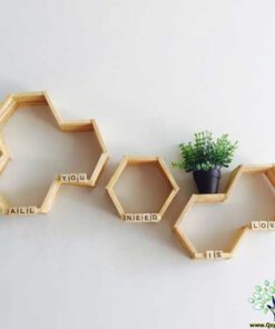 استند دیواری چوبی WWS196 Wooden Wall Stand