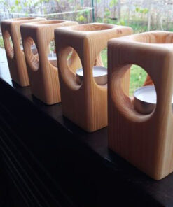 جاشمعی چوبی WC10 Wooden crescent