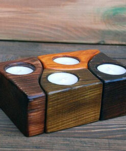 جاشمعی چوبی WC101 Wooden crescent