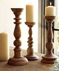 جاشمعی چوبی WC13 Wooden crescent