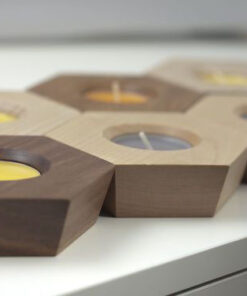 جاشمعی چوبی WC130 Wooden crescent