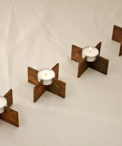 جاشمعی چوبی WC131 Wooden crescent