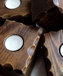 جاشمعی چوبی WC148 Wooden crescent