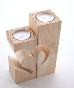 جاشمعی چوبی WC164 Wooden crescent