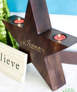 جاشمعی چوبی WC165 Wooden crescent