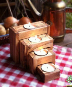 جاشمعی چوبی WC167 Wooden crescent