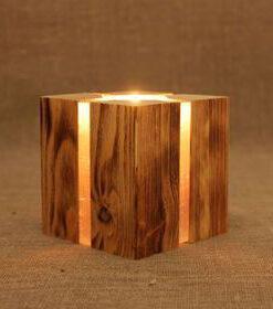 جاشمعی چوبی WC184 Wooden crescent