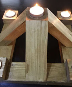 جاشمعی چوبی WC185 Wooden crescent