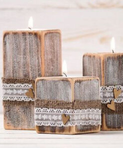 جاشمعی چوبی WC191 Wooden crescent