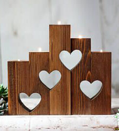 جاشمعی چوبی WC196 Wooden crescent