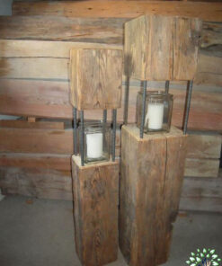 جاشمعی چوبی WC33 Wooden crescent