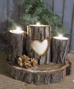 جاشمعی چوبی WC36 Wooden crescent