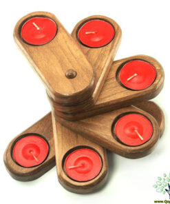 جاشمعی چوبی WC39 Wooden crescent