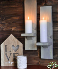 جاشمعی چوبی WC45 Wooden crescent