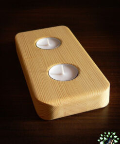 جاشمعی چوبی WC60 Wooden crescent