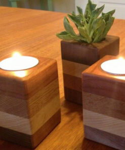 جاشمعی چوبی WC65 Wooden crescent