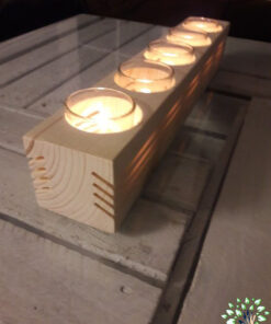 جاشمعی چوبی WC70 Wooden crescent