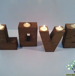 جاشمعی چوبی WC85 Wooden crescent