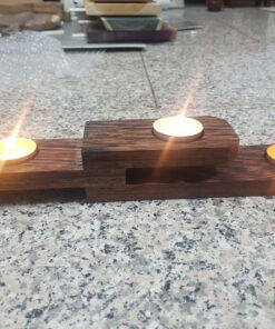 جاشمعی چوبی WC89 Wooden crescent