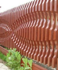 نرده دیوار و پارتیشن چوبی WPF12 Wooden partition fences