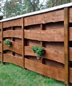 نرده دیوار و پارتیشن چوبی WPF19 Wooden partition fences